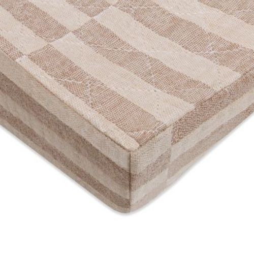 Babyletto Quilted Changing Pad Cover in GOTS Certified Organic Muslin Cotton - Cocoa Stripe