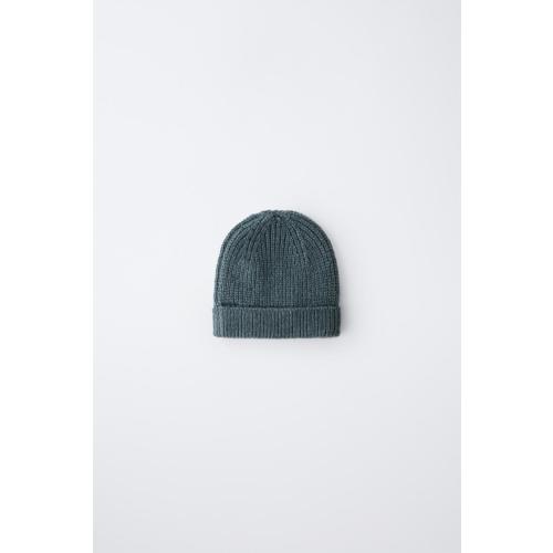 BASIC KNIT HAT - Petrol blue | ZARA United States