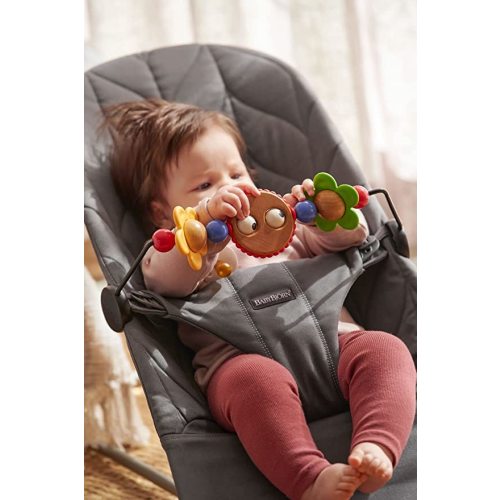 BabyBjörn BABYBJORN Wooden Toy for Bouncer - Googly Eyes (080500US)