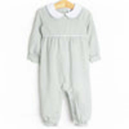 Reed Romper, Green Gingham – Stitchy Fish