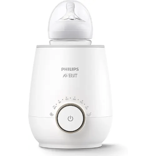 Philips AVENT Fast Baby Bottle Warmer with Smart Temperature Control and Automatic Shut-Off, SCF358/00