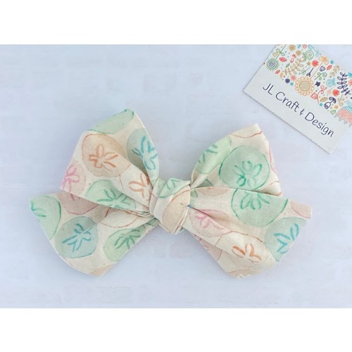 Sand Dollar Hair Bow, Beach Hair Clip, Summer Bow, Girl Hair Bow, Toddler Hair Bow, Baby Hair Bow, Baby Headband, Baby Bow, Toddler Bow