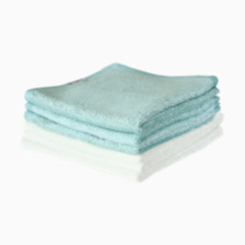 Copper Pearl Ultra Soft Washcloth (6 Pack) - White/Blue