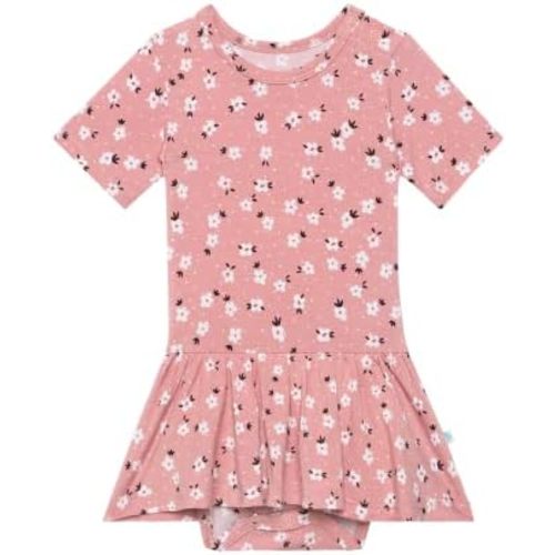Posh Peanut Baby & Little Girls Dresses for Summer - Twirl Bodysuit Dresses for Girls Made of Soft Viscose from Bamboo