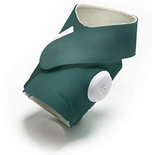 Owlet Accessory Fabric Sock for Smart Sock 3 Baby Monitor, Fits Babies 0 to 18 Months, Deep Sea Green (Sensor and Base Station Not Included)