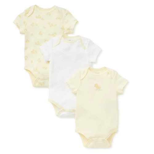 Little Ducks 3-Pack Bodysuits - 6 Months