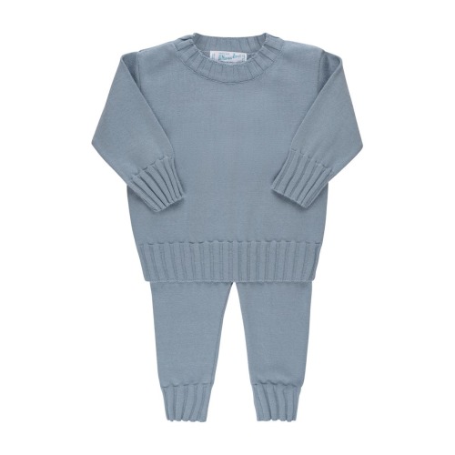 Remi Ribbed Sweater & Pants Set, 9M