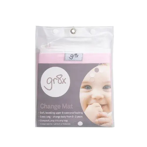 Great Expectations Change Mat Baby Pink | Baby Bunting AU