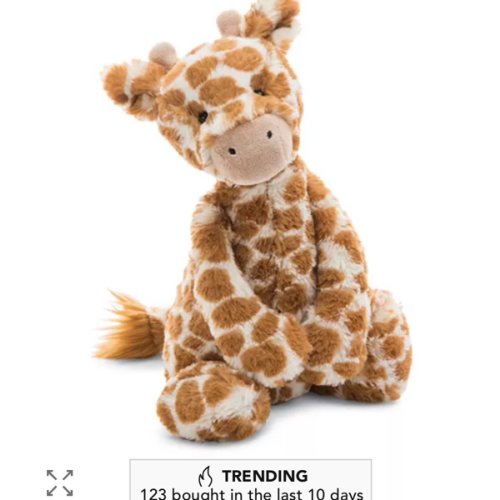 Bashful Giraffe, Medium - Ages 0+