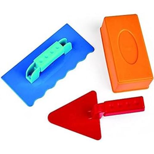Hape Master Bricklayer Beach and Sand Toy Set Toys, Multicolor , Bold