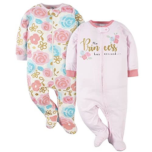 Gerber Baby Girls' 2-pack Sleep 'N Play