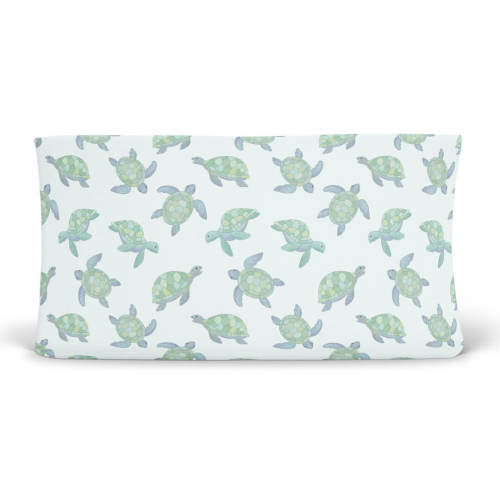 Totally Turtles Changing Pad Cover