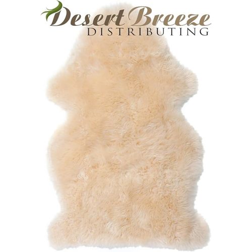 New Zealand Baby Sheepskin, Ethically Sourced, Silky Soft Natural Length Wool, Un-Shorn Baby Care Lambskin Rug, Premium Quality, LRG 34-36 inches in Length