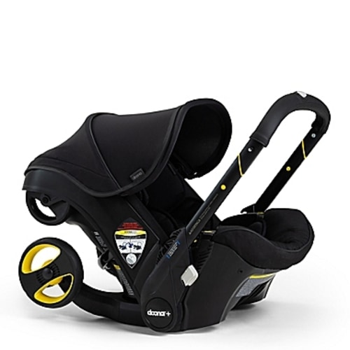 Doona™+ Infant Car Seat/Stroller with LATCH Base in - Midnight