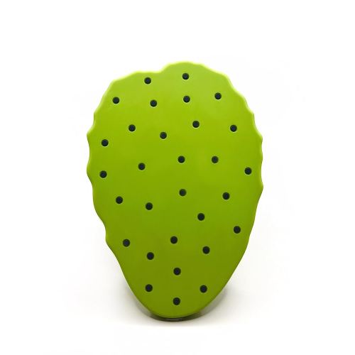 Mexican Baby Teether, Silicone Teething Toy for Teeth Relief, Soothing Grip for 3+ Months, BPA-Free (Nopal)