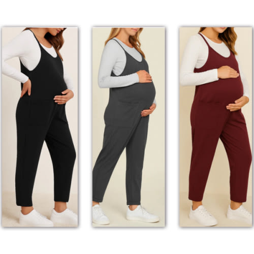 Oversized Jumpsuit - Maternity & Postpartum – Lunettaco