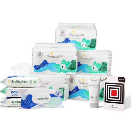HealthyBaby Diapers – Newborn Gift Bundle