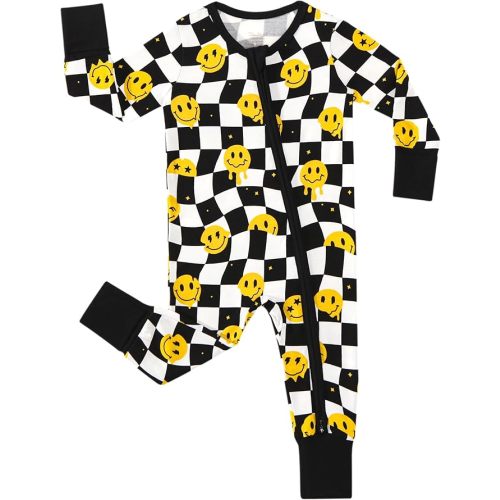 Baby Boys Girls Romper Infant Toddler Unisex Long Sleeve Pants Jumpsuits Soft One Piece Bamboo Viscose
