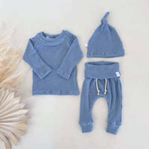 Denim Waffle Set