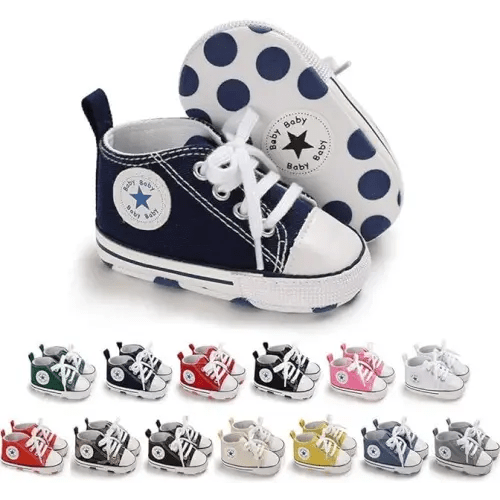 Baby Infant Classic Canvas Baby Shoes Boy/ Girl Soft Sole