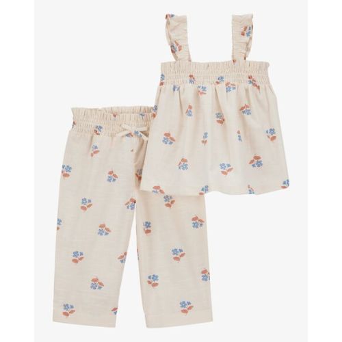 Baby 2-Piece Floral Tank & Pant Set - Carter's | Carter's