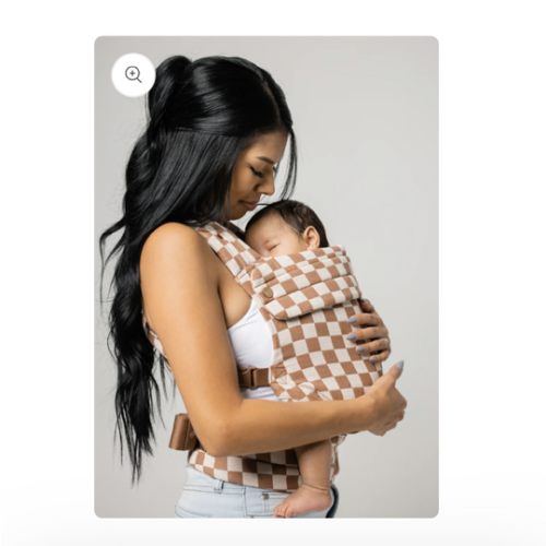 The Monarch Carrier - Mocha Check – Mabē