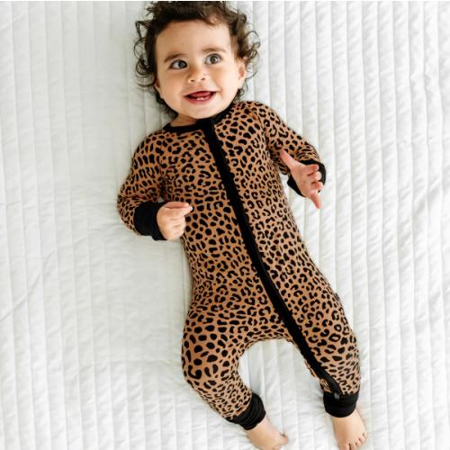 Classic Leopard Zippy - Little Sleepies