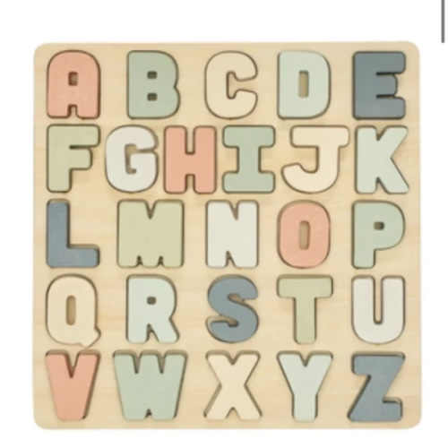 Wooden Alphabet Puzzle – Hello Gracie Lou
