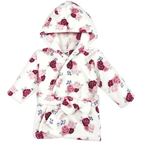Hudson Baby Unisex Baby Plush Animal Face Bathrobe