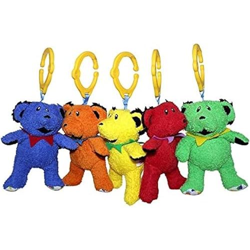 daphyls Grateful Dead Interactive Plush Dancing Bears 5 Pack