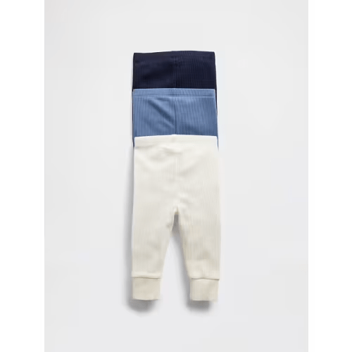 Baby First Favorites TinyRib Pants (3-Pack)