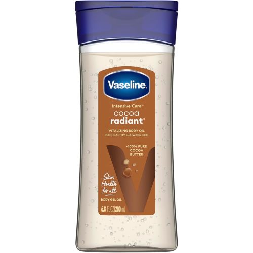 Vaseline Intensive Care Body Gel Oil, Cocoa Radiant, 6.8 oz