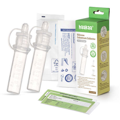 Haakaa Standard Neck Thermal Stainless Steel Baby Bottle 9 oz 1 pk
