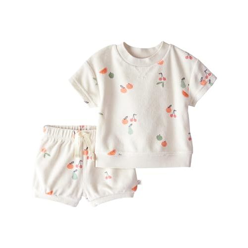 little planet by carter's unisex-baby 2-piece Shorts Set Made With Organic Cotton