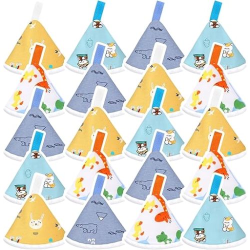 20 Pcs Baby Boy Pee Shield Cover,Pee Covers Baby Boy Pee Cap, Reusable Pee Shield for Baby Boy Water Absorption Diaper Changing Accessory for Boys Newborn Birthday Gift (Animal)