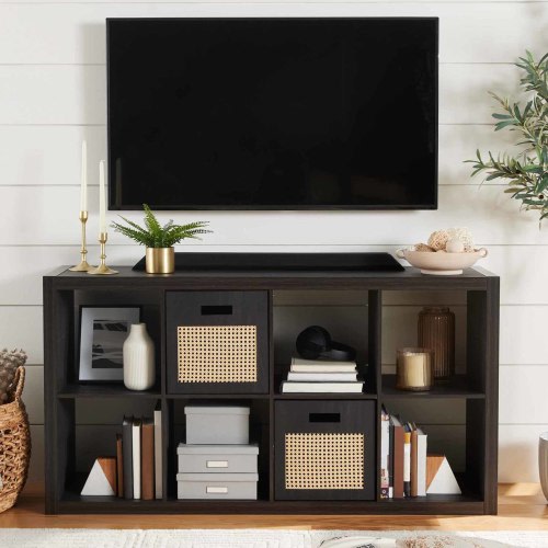 Better Homes & Gardens 8 Cube Storage Organizer, Charcoal