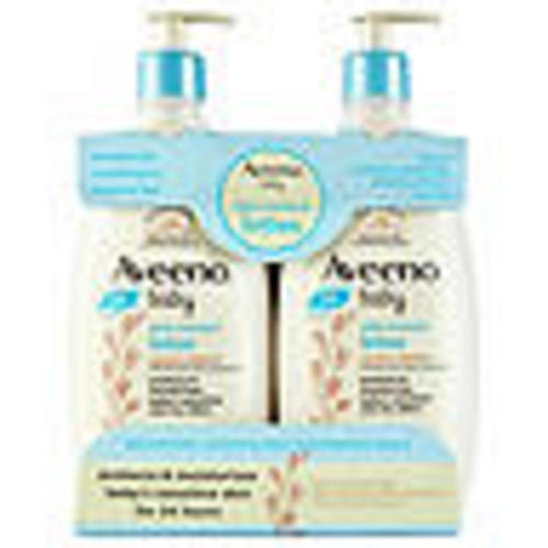 Aveeno Baby Daily Moisture Lotion with Pump, 24hr Protection 18 fl. oz., 2 pk. - Sam's Club