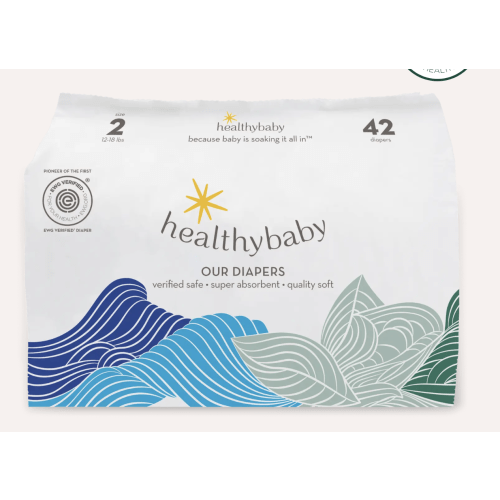 Healthy Baby Diapers- Size 2