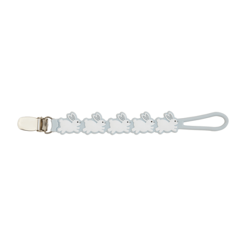 Blue Bunny Silicone Pacy Strap