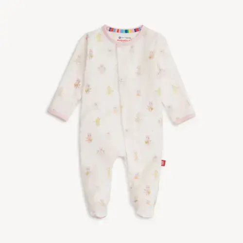 Magnetic Me Footie – Baby Beats Pink, Size Newborn