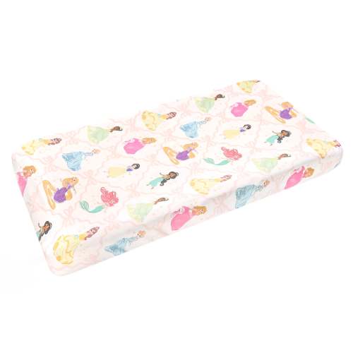 Premium Knit Diaper Changing Pad Cover - Disney Princess
