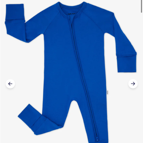 Electric Blue Zippy | Little Sleepies