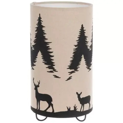 Deer & Trees Uplight Lamp