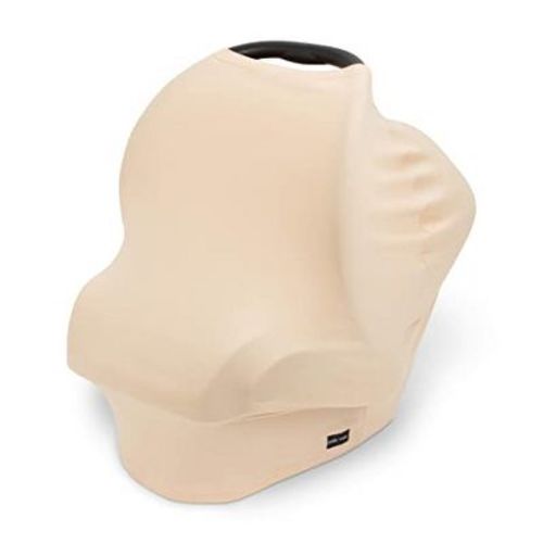 Simka Rose 6-in-1 Nursing Cover & Baby Car Seat Cover, Color: Natural