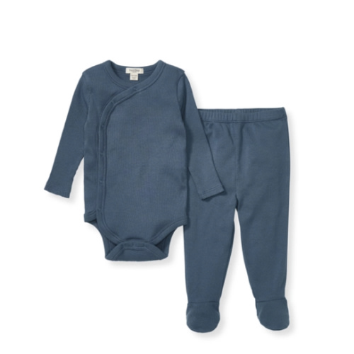 Wrap Front Bodysuit Set