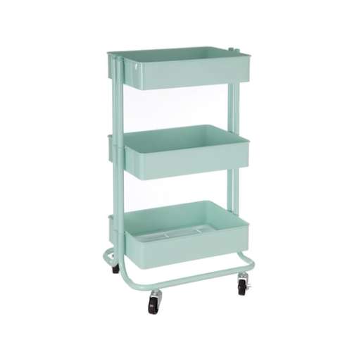 Lexington 3-Tier Rolling Cart by Simply Tidy® WHITE