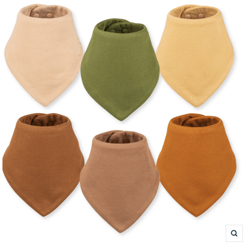 Kaffle Bandana Bib Sets for Babies
