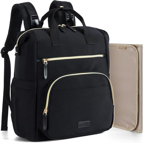 mommore Neoprene Diaper Bag Backpack Small Lightweight