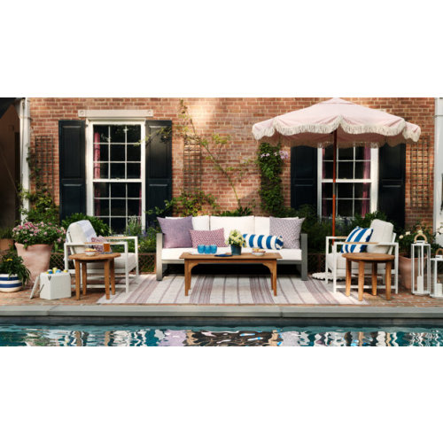 Rifle Paper Co. x Loloi Rosa Rifle Paper Co. x Loloi Ivory Area Rug & Reviews | Birch Lane