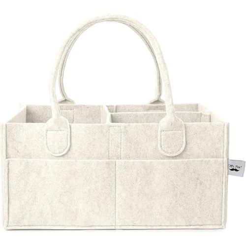 Mr. Pen- Baby Diaper Caddy Organizer, Beige, Baby Organizer, Car Diaper Caddy